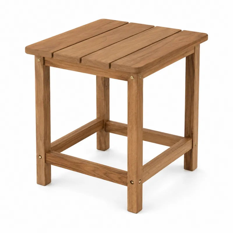 Stolik ogrodowy z drewna tekowego 45 cm