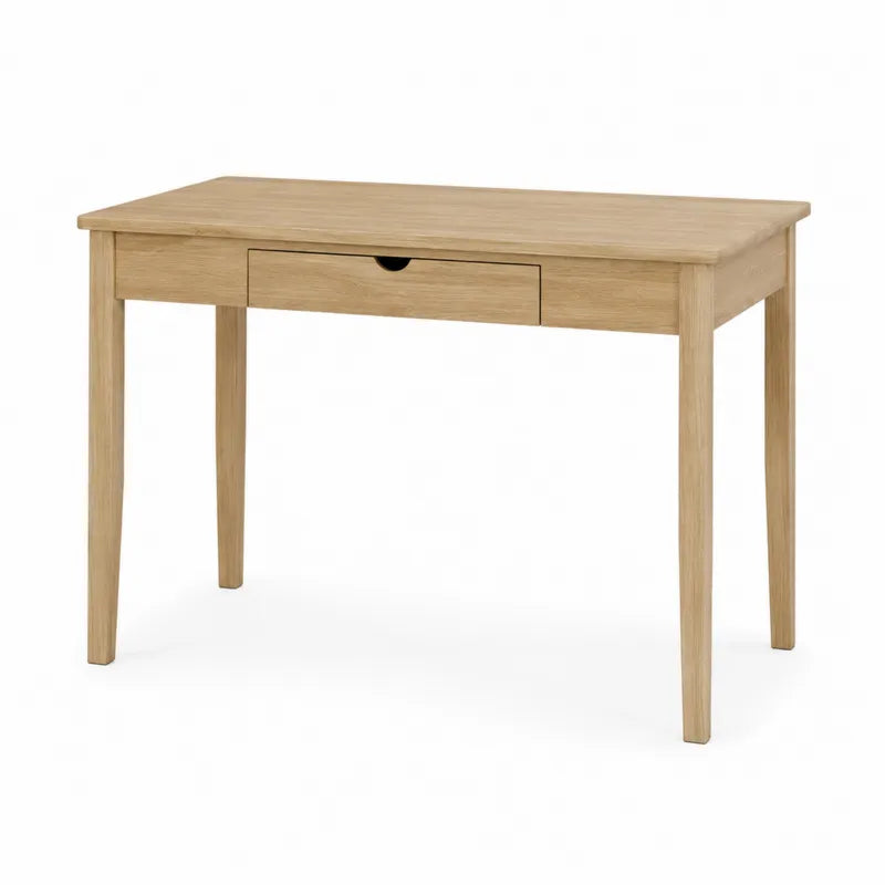 St¨®? z drewna d?bowego z szuflad? 120x55x75 cm